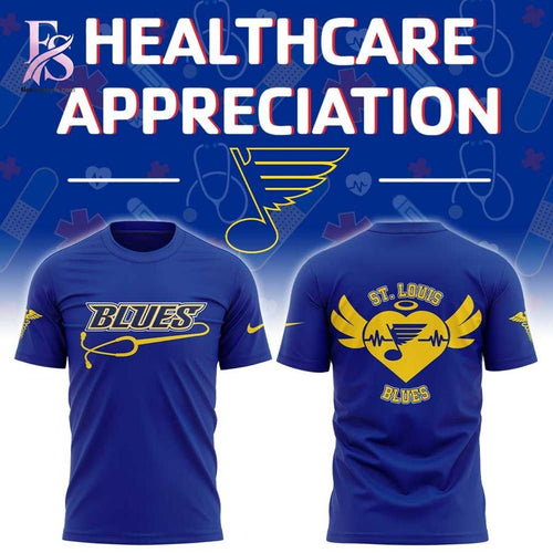 St Louis Blues Healthcare Appreciation Night 2026 Shirt