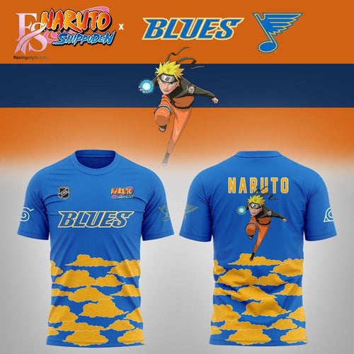St Louis Blues NARUTO Night 2026 Shirt