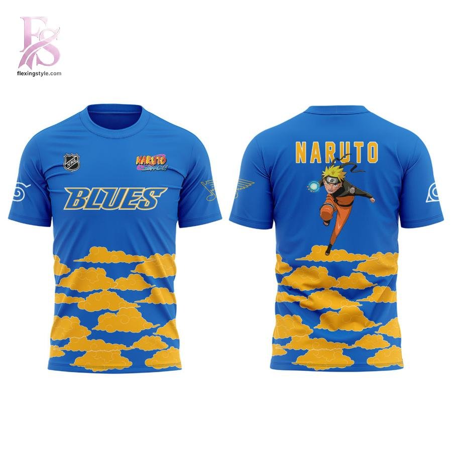 St Louis Blues NARUTO Night 2026 Shirt
