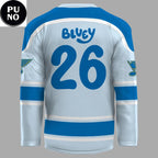 St. Louis Blues x Bluey Night 2026 Personalized Hockey Jersey