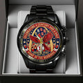 St. Louis Cardinals 150th Anniversary Black Stainless Steel Watch – TANTN21616