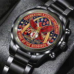 St. Louis Cardinals 150th Anniversary Black Stainless Steel Watch – TANTN21616