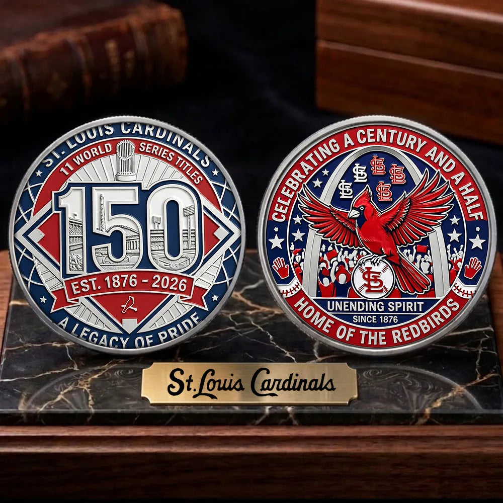 St. Louis Cardinals 150th Anniversary Commemorative Coin – TANTN21612