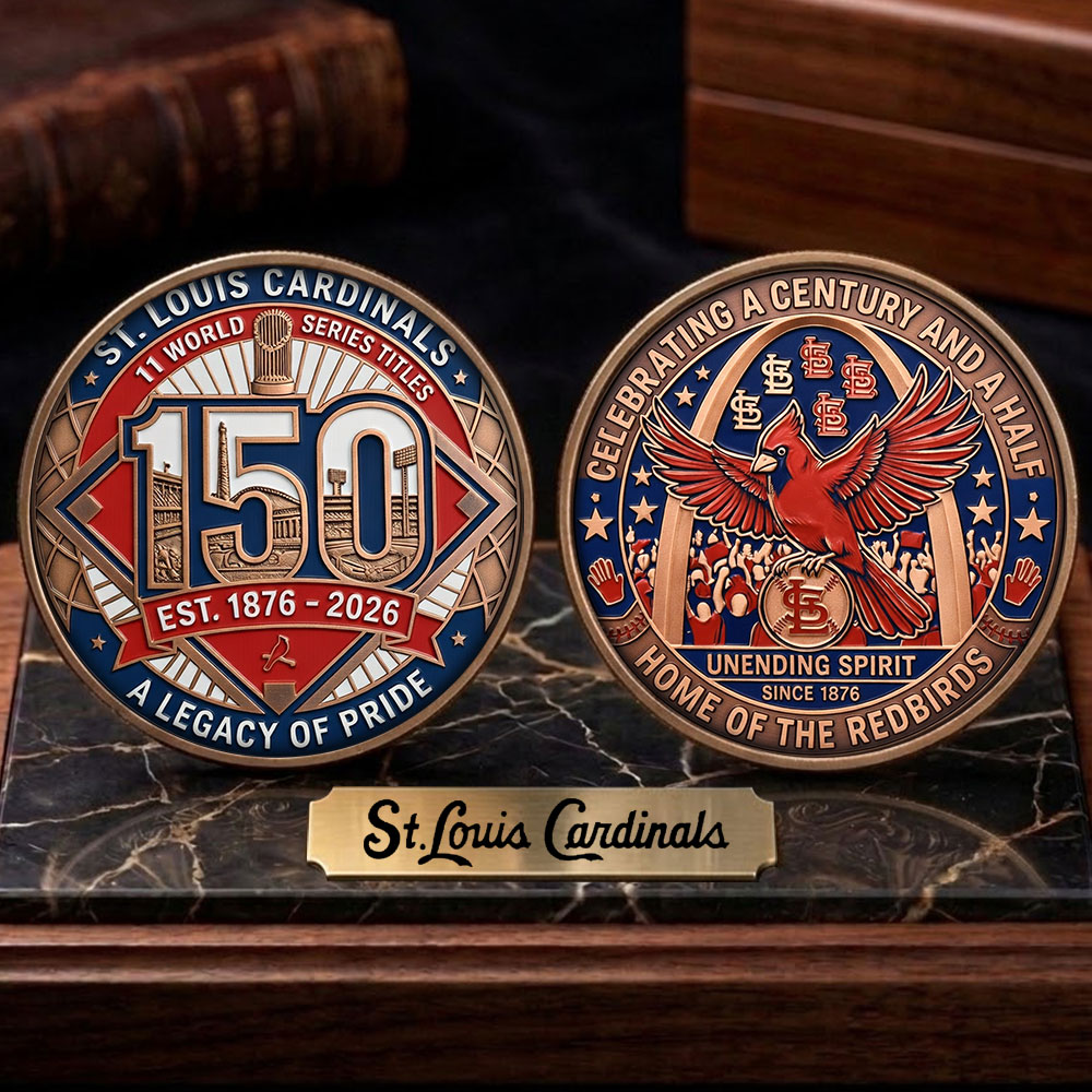 St. Louis Cardinals 150th Anniversary Commemorative Coin – TANTN21612