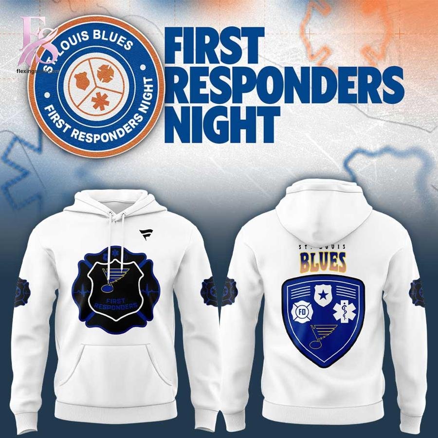 St. Blues First Responders Night 2026 Hoodie