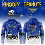 St. Louis Blues x Snoopy and Peanuts 2026 Hoodie