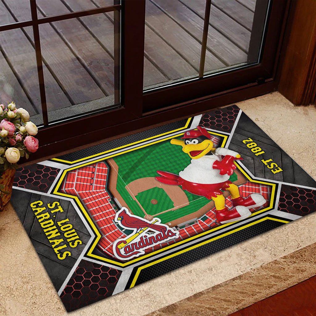 St. Louis Cardinals Custom Doormat – HOATT13096