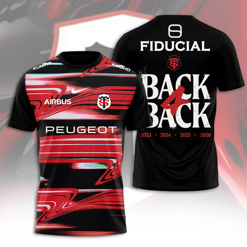 Stade Toulousain 4 Time French Champions 2026 3D Apparel – TANTN24014