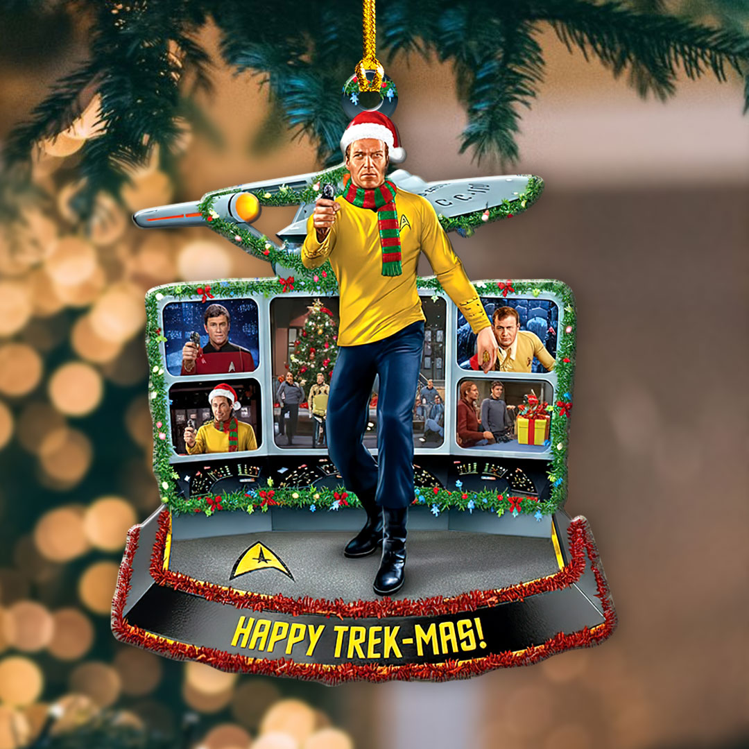 Star Trek Custom Shape 2-sided Acrylic Ornament – HOATT13569