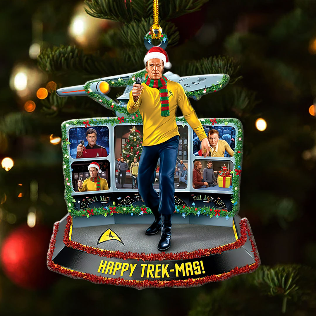 Star Trek Custom Shape 2-sided Acrylic Ornament – HOATT13569