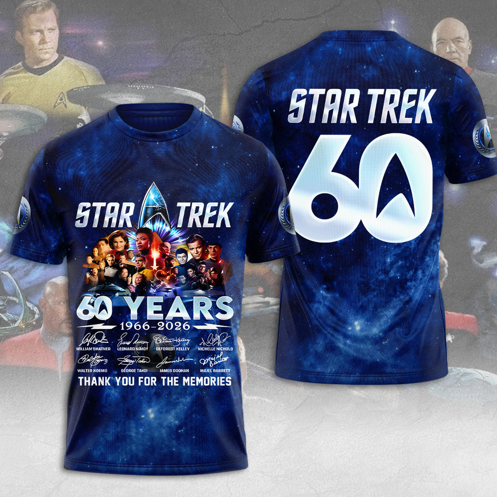 Star Trek 60 Years 3D Apparel – MAITM14819