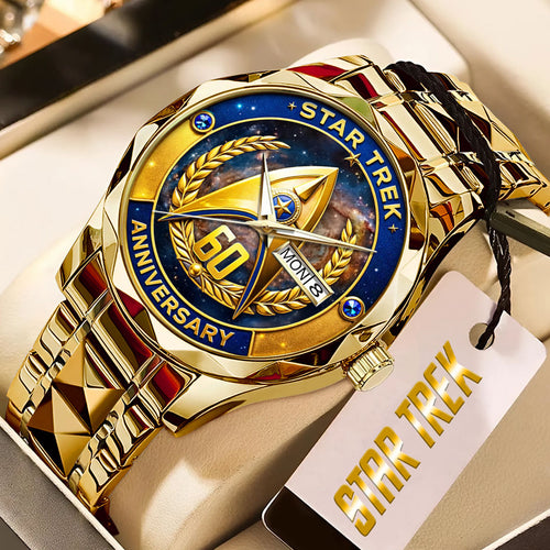 Star Trek 60th Anniversary 2026 Alloy Luxury Quartz Watch – TMTHU4703