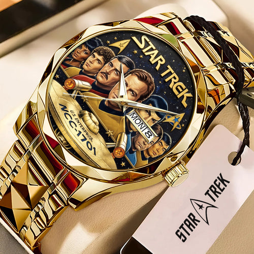 Star Trek 60th Anniversary 2026 Alloy Luxury Quartz Watch – TMTHU4863