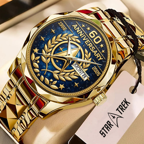 Star Trek 60th Anniversary 2026 Alloy Luxury Quartz Watch – TMTHU4865