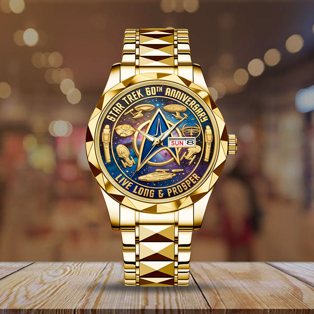 Star Trek 60th Anniversary 2026 Alloy Luxury Quartz Watch – TMTHU4986