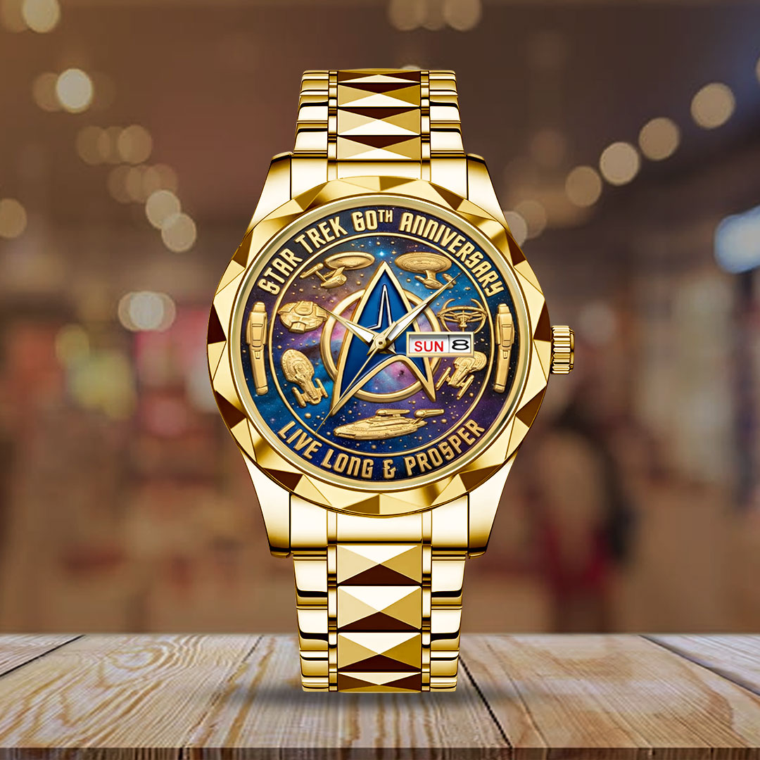 Star Trek 60th Anniversary 2026 Alloy Luxury Quartz Watch – TMTHU4986