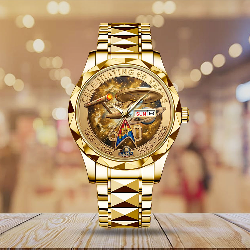 Star Trek 60th Anniversary 2026 Alloy Luxury Quartz Watch – TMTHU5349