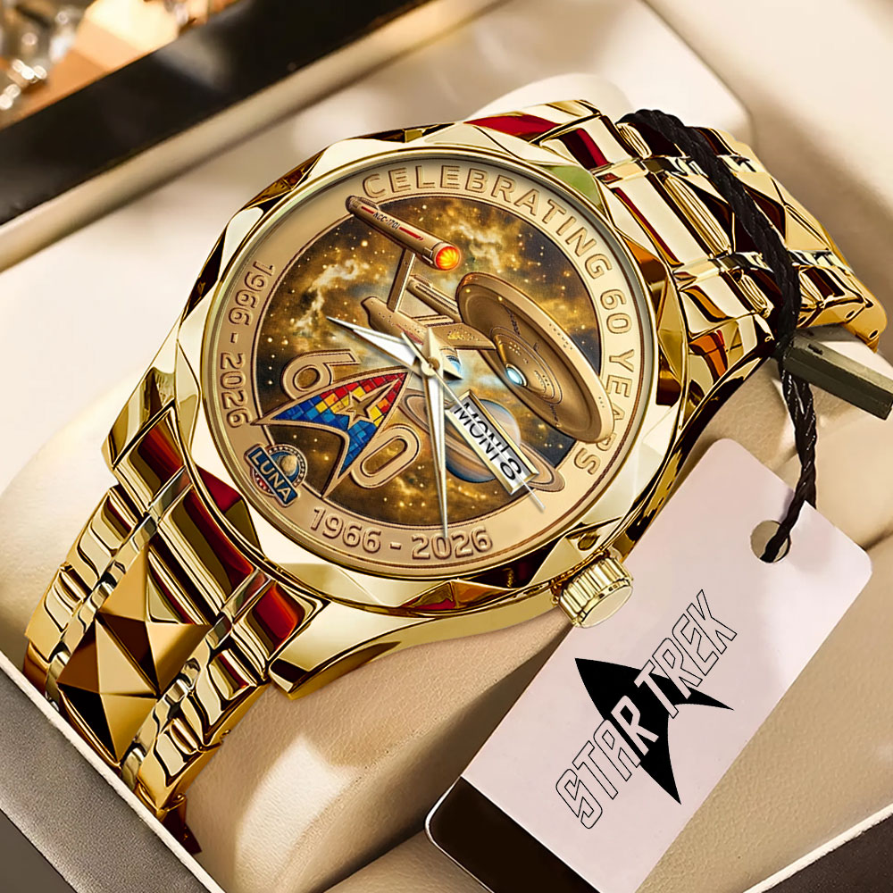 Star Trek 60th Anniversary 2026 Alloy Luxury Quartz Watch – TMTHU5349