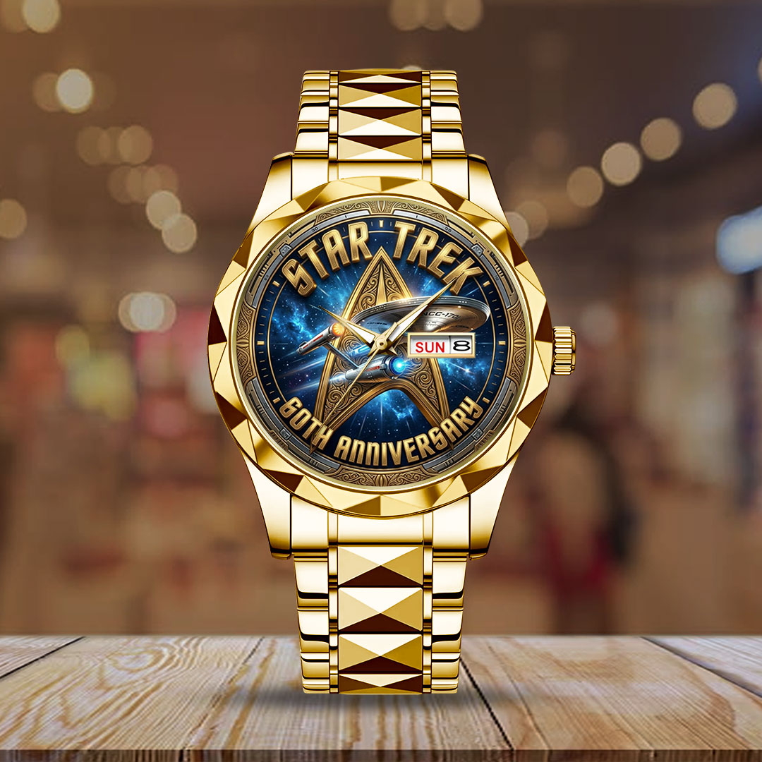 Star Trek 60th Anniversary 2026 Alloy Luxury Quartz Watch – TMTHU6167
