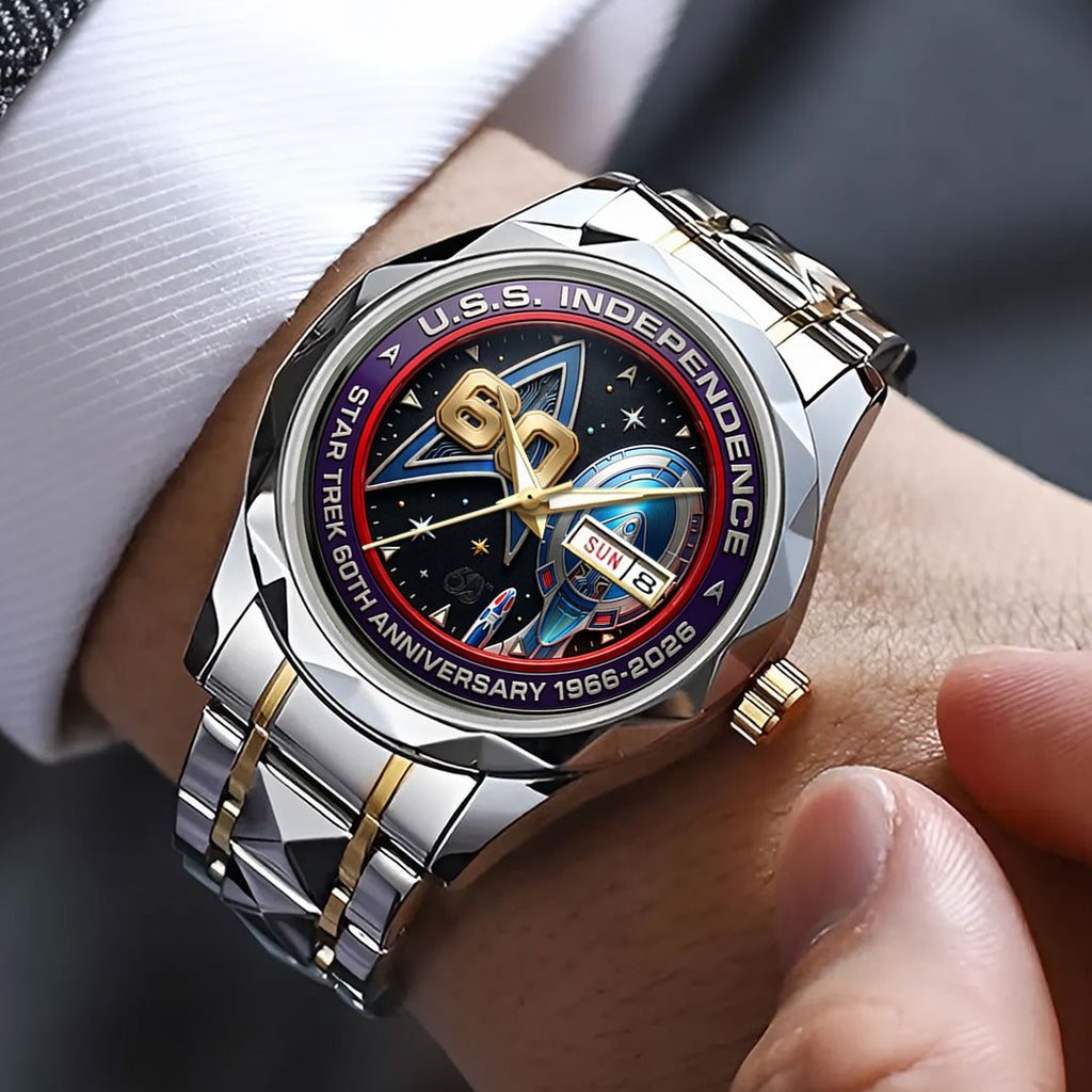 Star Trek 60th Anniversary 2026 Alloy Luxury Quartz Watch – TMTHU6696