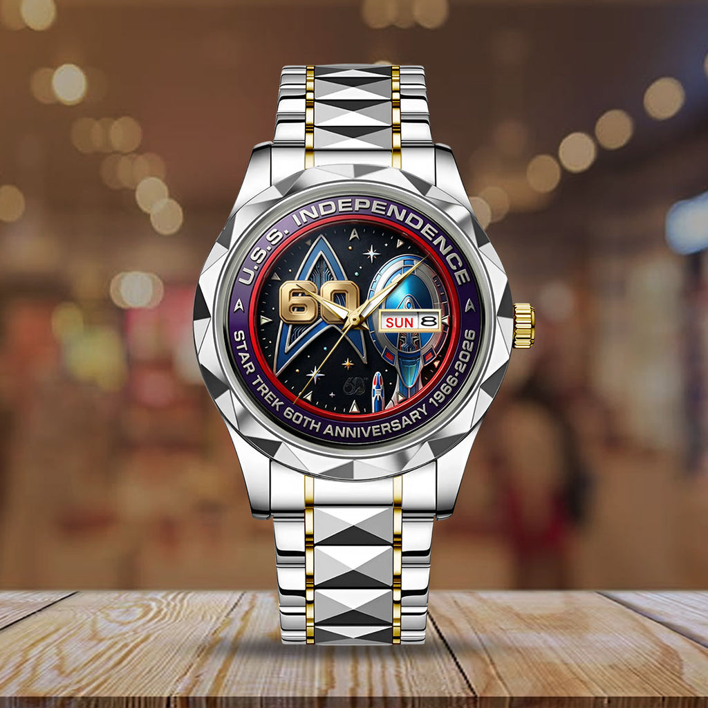 Star Trek 60th Anniversary 2026 Alloy Luxury Quartz Watch – TMTHU6696