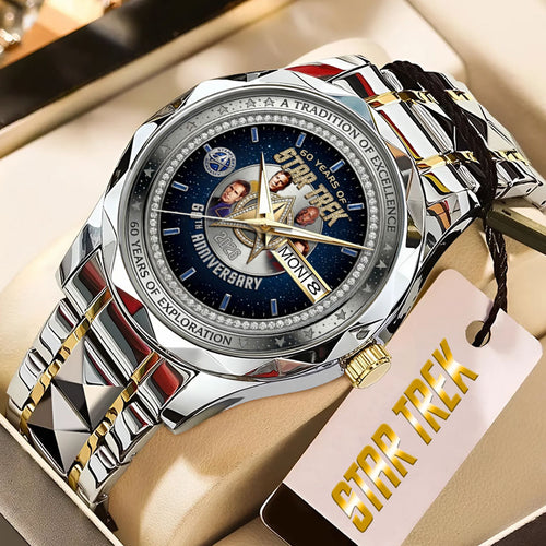 Star Trek 60th Anniversary 2026 Alloy Luxury Quartz Watch – TMTHU6957