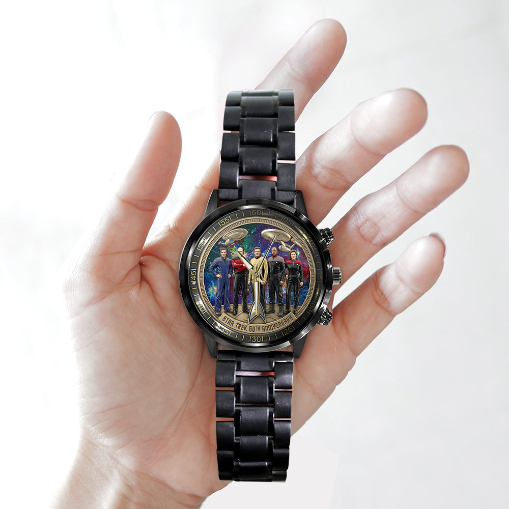 Star Trek 60th Anniversary 2026 Black Stainless Steel Watch – TMTHU5017