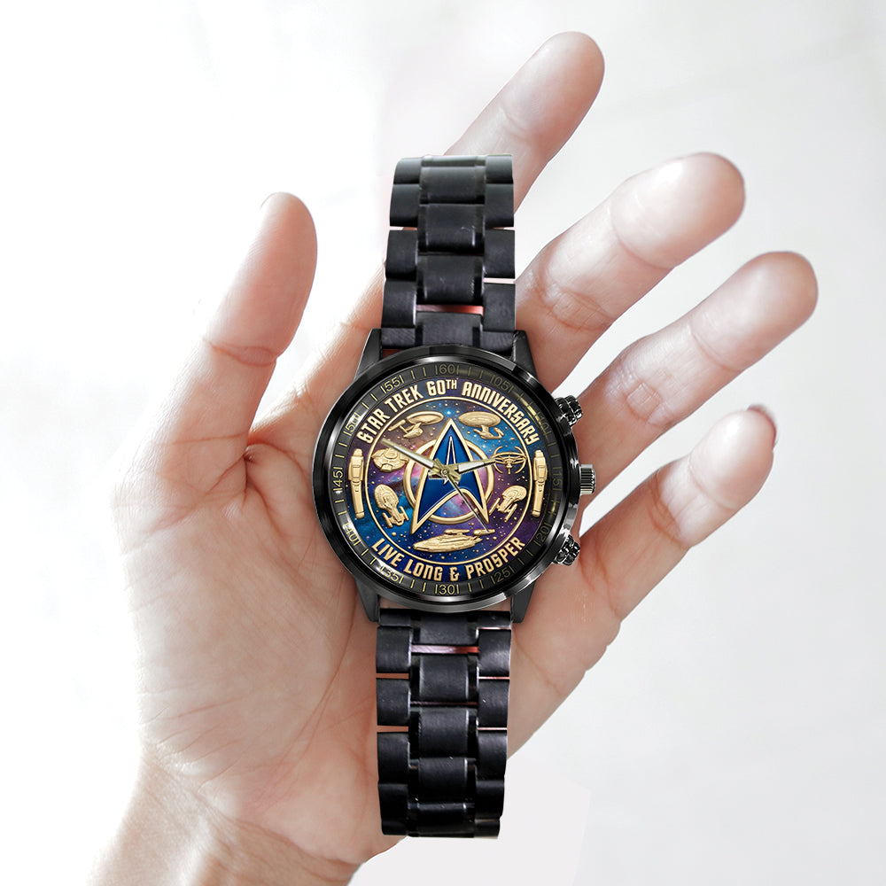 Star Trek 60th Anniversary 2026 Black Stainless Steel Watch – TMTHU4987