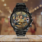Star Trek 60th Anniversary 2026 Black Stainless Steel Watch – TMTHU5579