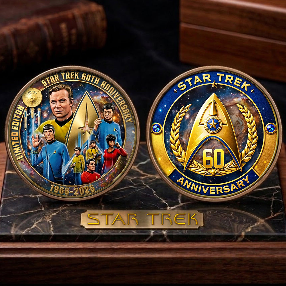 Star Trek 60th Anniversary 2026 Commemorative Coin – TMTHU4529