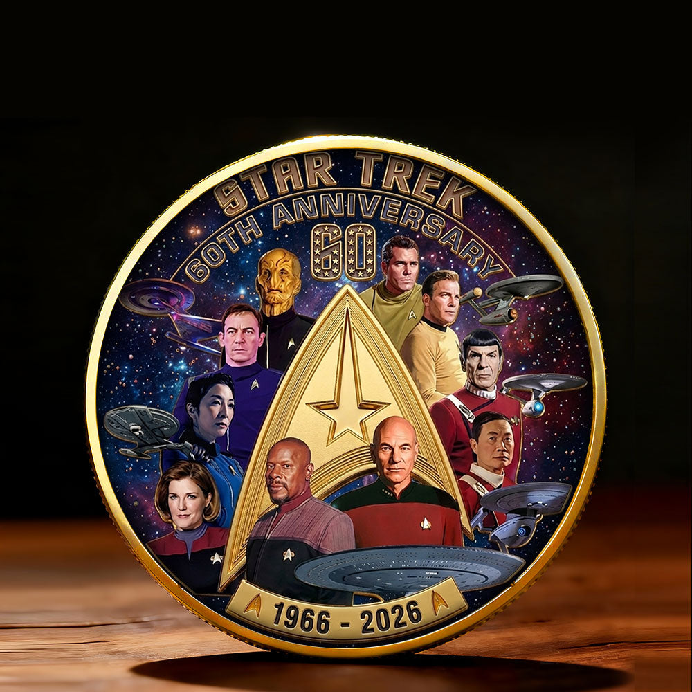 Star Trek 60th Anniversary 2026 Commemorative Coin – TMTHU5072