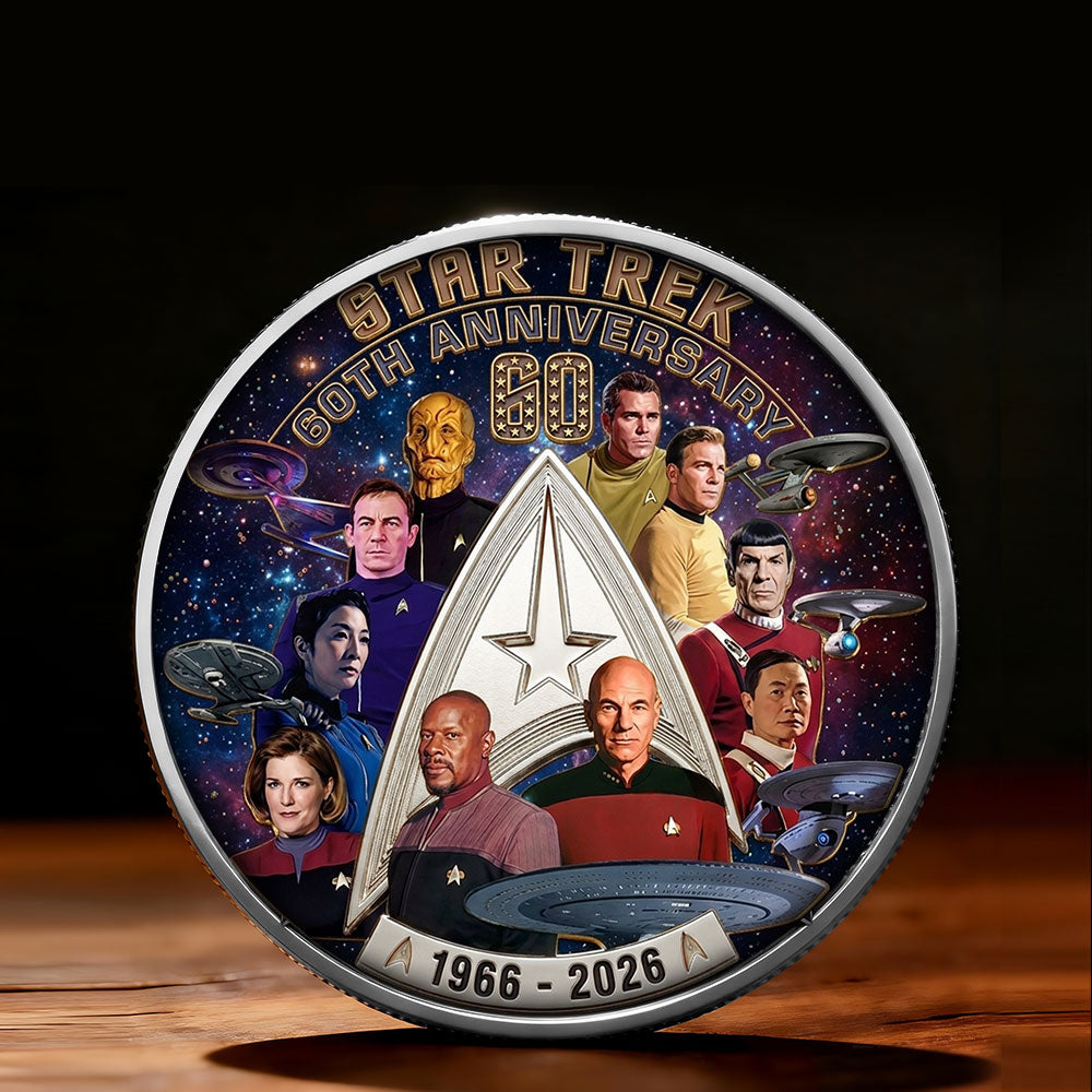 Star Trek 60th Anniversary 2026 Commemorative Coin – TMTHU5072