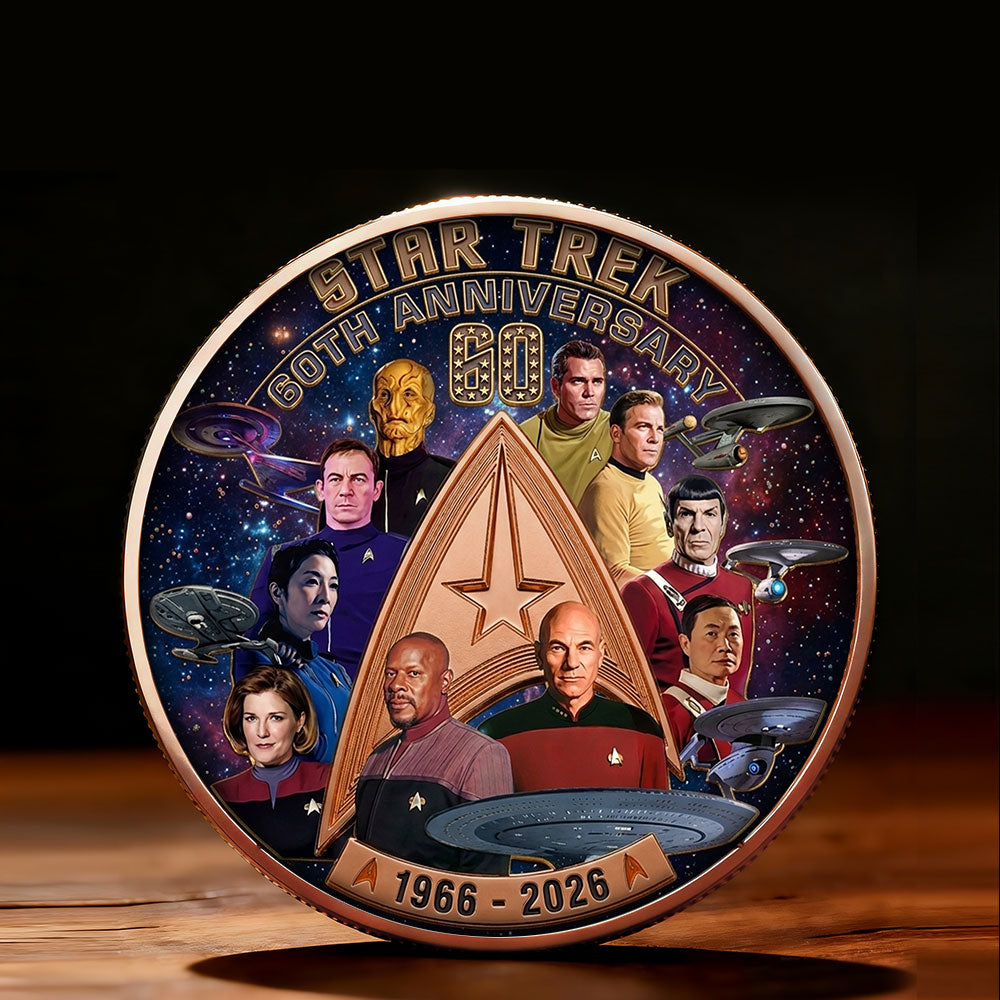 Star Trek 60th Anniversary 2026 Commemorative Coin – TMTHU5072