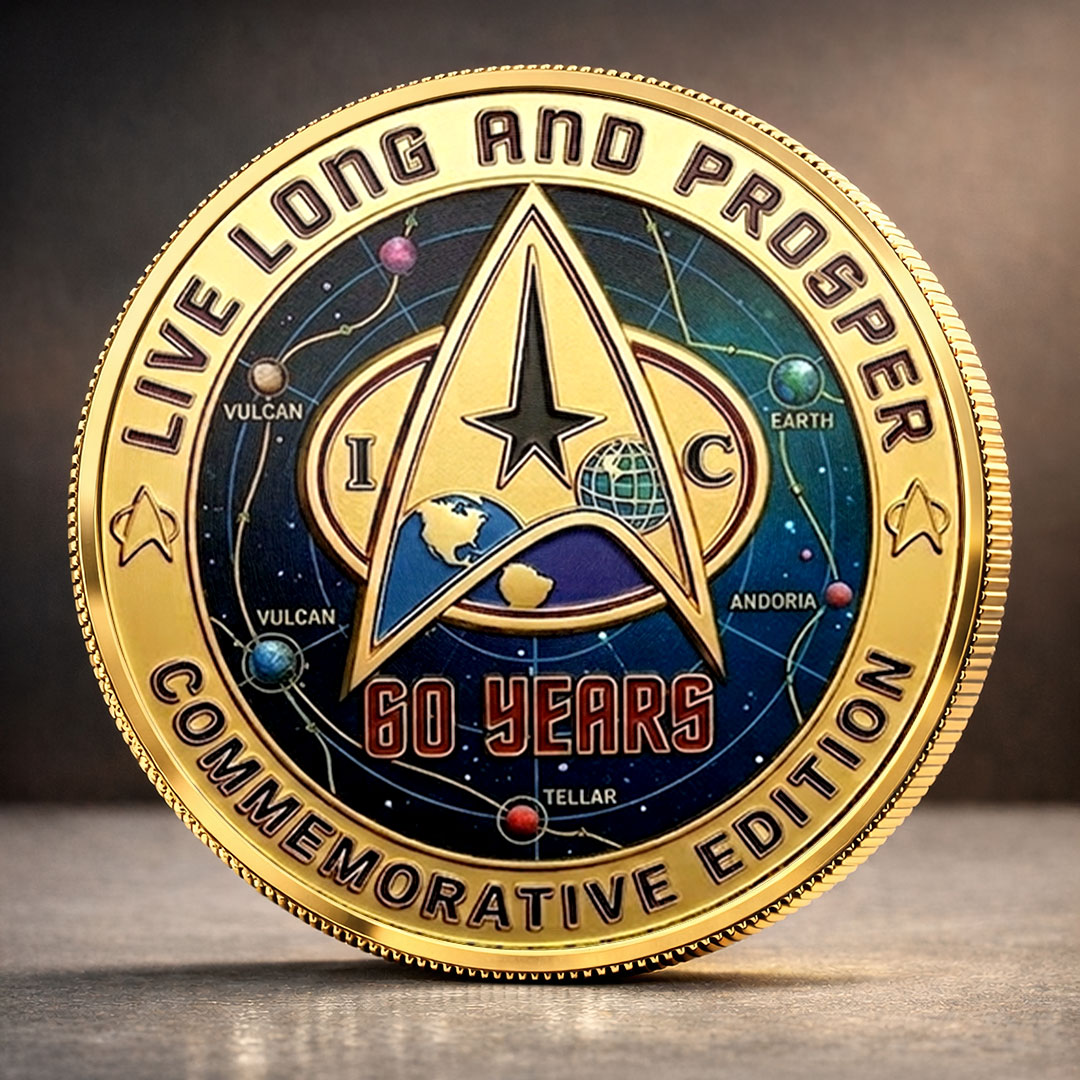 Star Trek 60th Anniversary 2026 Commemorative Coin – TMTHU5089