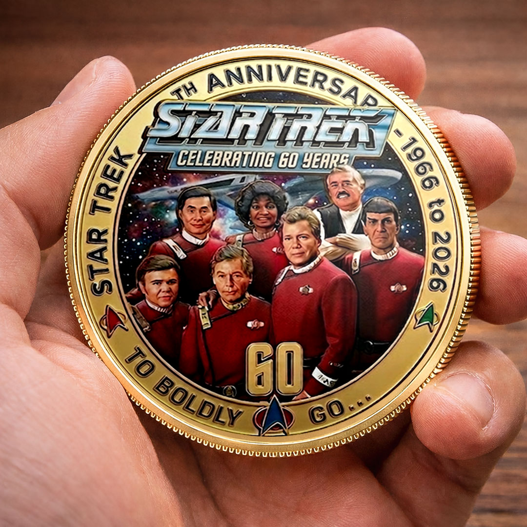 Star Trek 60th Anniversary 2026 Commemorative Coin – TMTHU5089