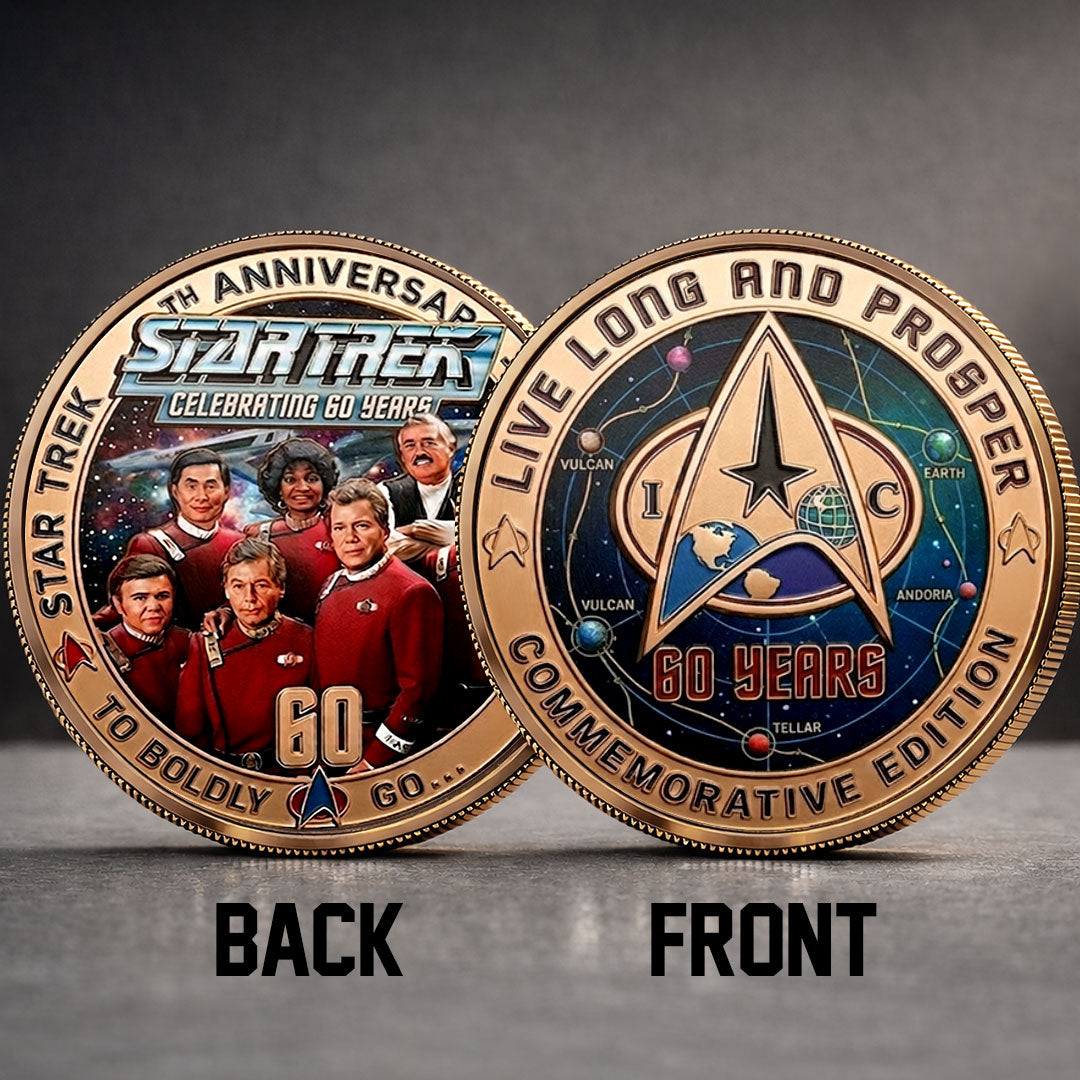 Star Trek 60th Anniversary 2026 Commemorative Coin – TMTHU5089