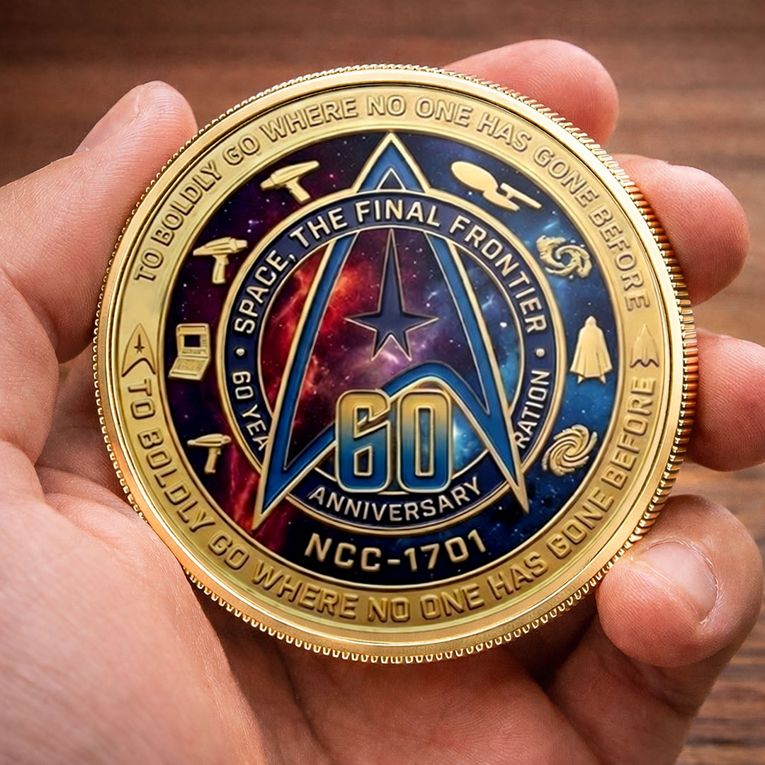 Star Trek 60th Anniversary 2026 Commemorative Coin – TMTHU5280
