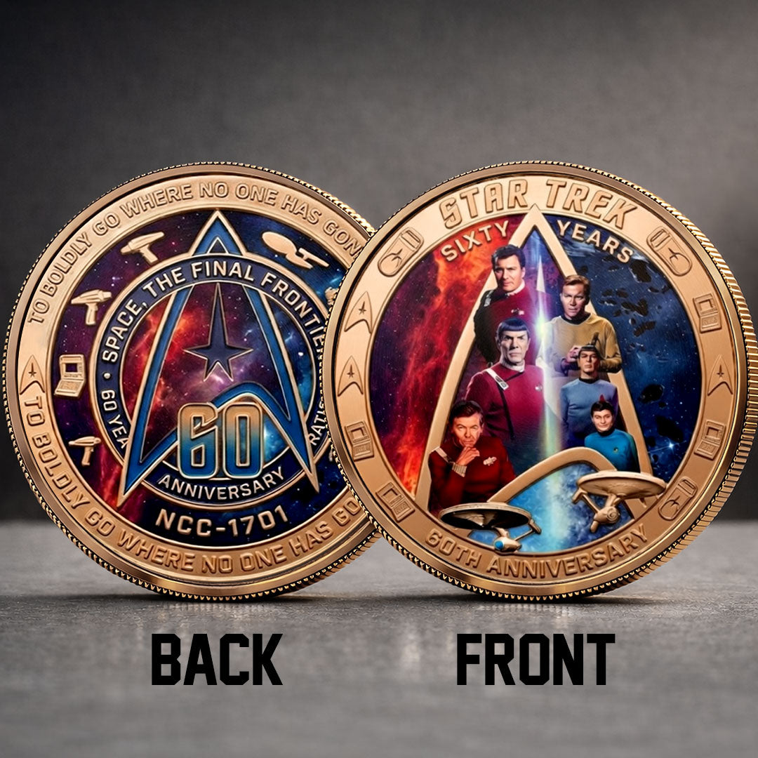 Star Trek 60th Anniversary 2026 Commemorative Coin – TMTHU5280