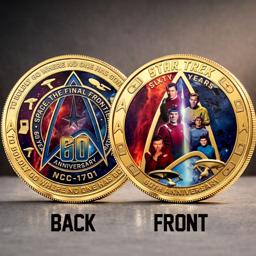 Star Trek 60th Anniversary 2026 Commemorative Coin – TMTHU5280