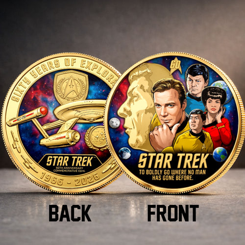 Star Trek 60th Anniversary 2026 Commemorative Coin – TMTHU5284