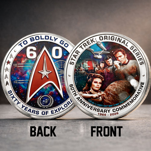 Star Trek 60th Anniversary 2026 Commemorative Coin – TMTHU5290