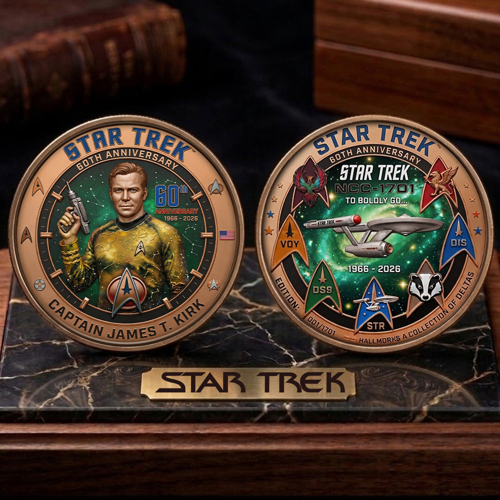 Star Trek 60th Anniversary 2026 Commemorative Coin – TMTHU5440