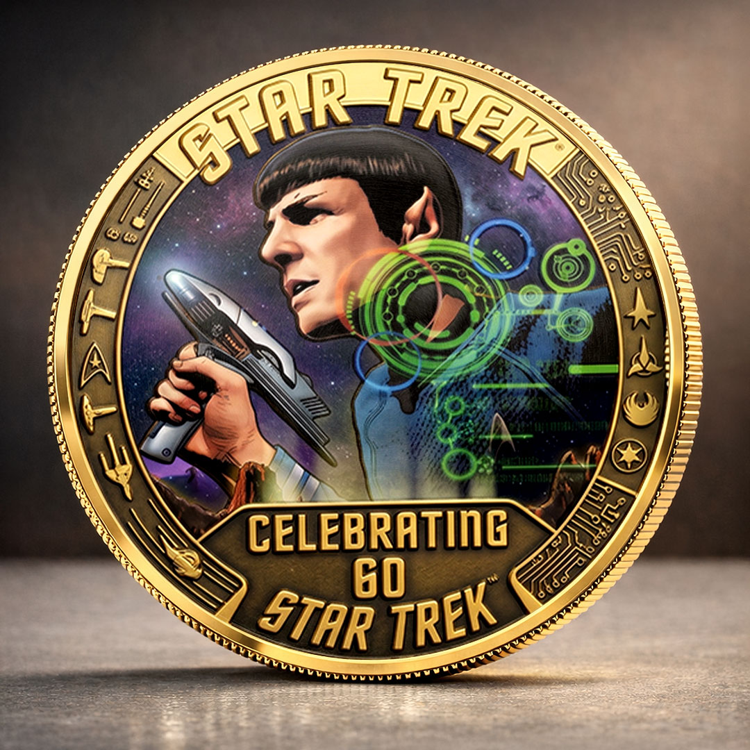 Star Trek 60th Anniversary 2026 Commemorative Coin – TMTHU5907