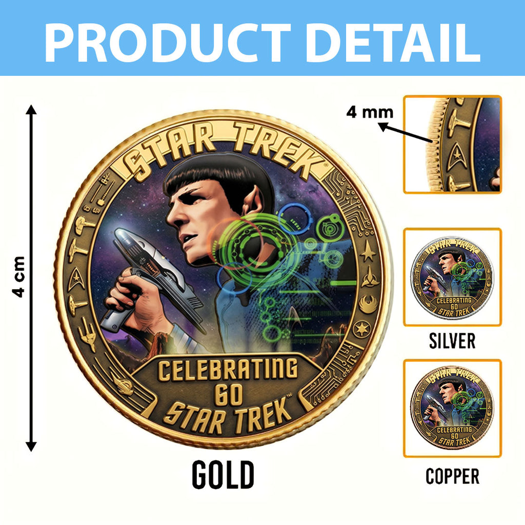 Star Trek 60th Anniversary 2026 Commemorative Coin – TMTHU5907