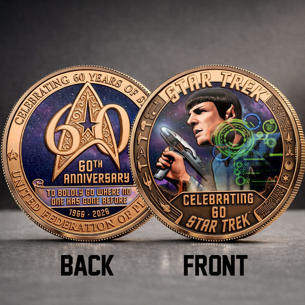 Star Trek 60th Anniversary 2026 Commemorative Coin – TMTHU5907