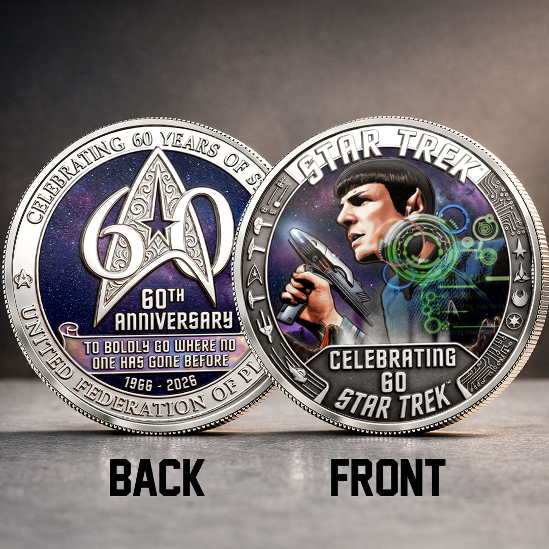 Star Trek 60th Anniversary 2026 Commemorative Coin – TMTHU5907