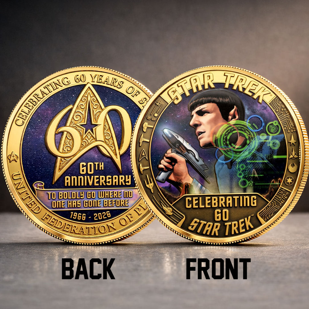 Star Trek 60th Anniversary 2026 Commemorative Coin – TMTHU5907