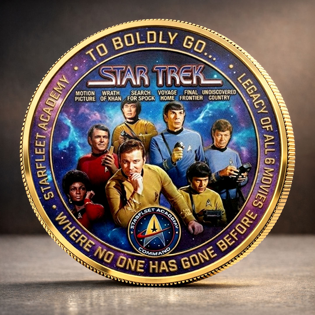 Star Trek 60th Anniversary 2026 Commemorative Coin – TMTHU6094