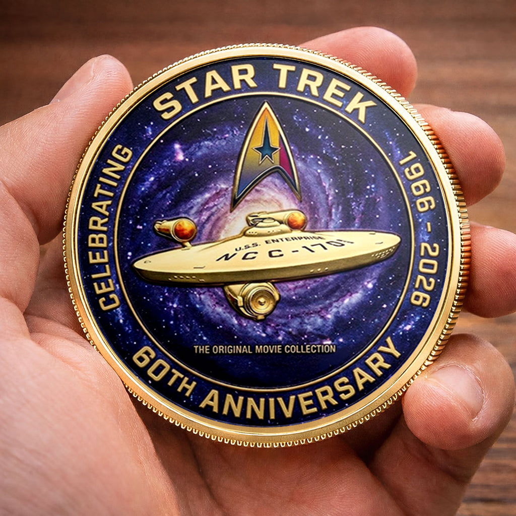 Star Trek 60th Anniversary 2026 Commemorative Coin – TMTHU6094