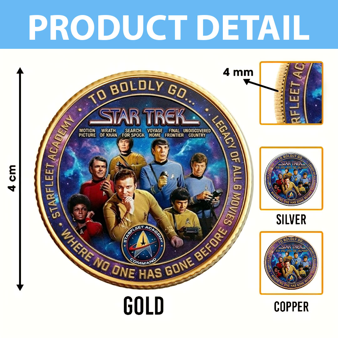 Star Trek 60th Anniversary 2026 Commemorative Coin – TMTHU6094